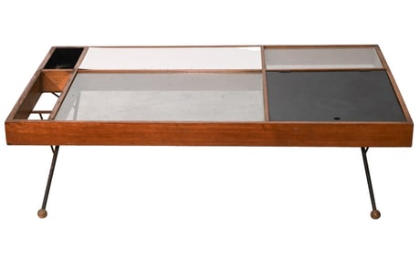 Mid Century Milo Baughman Cocktail Table