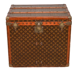 Vintage Louis Vuitton Monogram Steamer Trunk