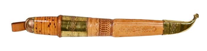 Vintage Small Puukko Knife Kauhava Finland