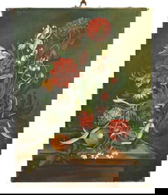 Andrezj Seluk Signed Antique Oil Painting