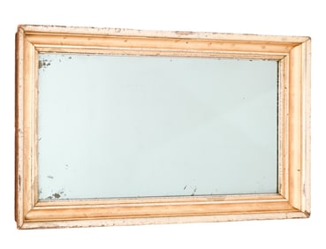 L. Grieve Gilt Mirror with Blue Tinted Glass