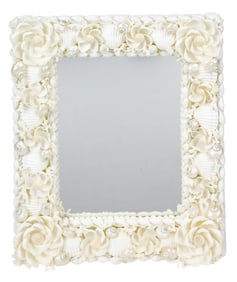 Anne Jayson Custom Made Sea Shell Table Mirror
