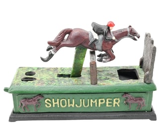 Cast Iron Show Jumper Articulated Bank