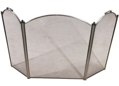Fireplace Tri-Folding Mesh Screen