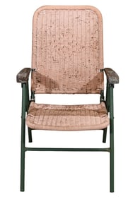 Antique Foldable Rattan Chair