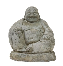Cast Cement Buddha Garden Statue