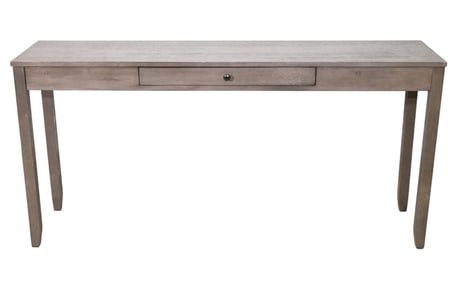 Mid Century Bar Height Table w/ Built-in Outlet