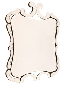 Currey & Co. Venetian Glass Carved Wall Mirror