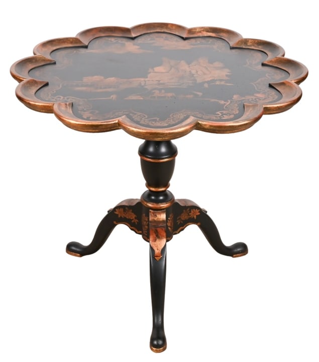 John Widdicomb Mario Buatta Collection Tilt Table (1 of 11)