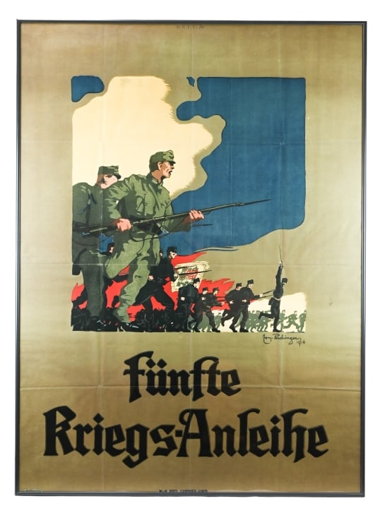 Antique Erwin Puchinger Austria Hungary War Bonds (1 of 7)