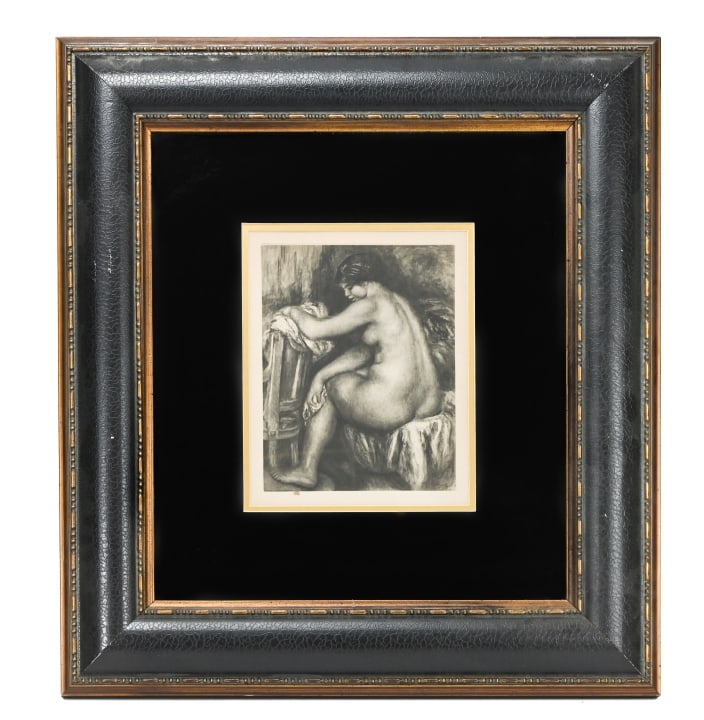 Pierre Auguste Renoir Heliogravure Framed Femme (1 of 10)