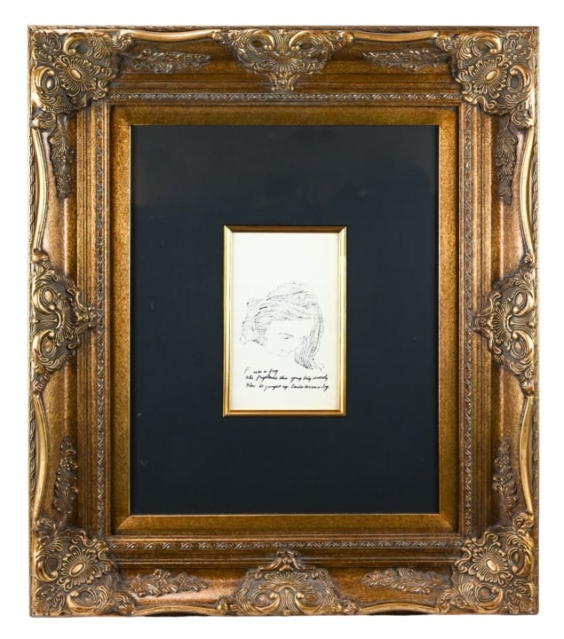 Andy Warhol Offset Page From  A is an Alphabet (1 of 9)