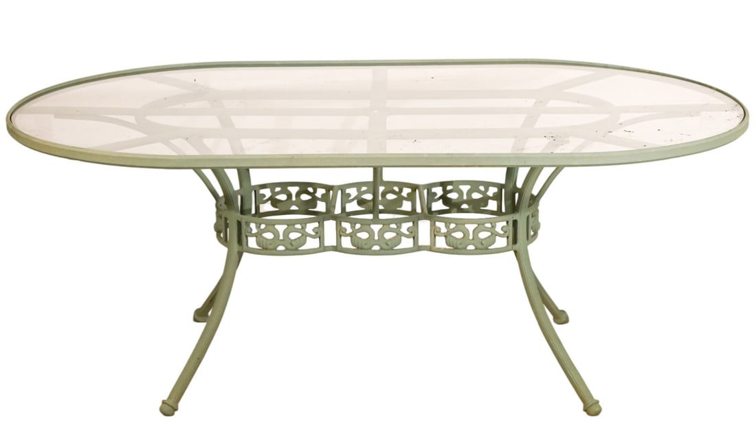 Woodard Heritage Tree of Life Cast Aluminum Table (1 of 9)