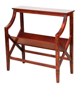 Antque Federal Style Slant Front Book Stand