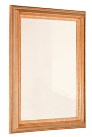Neoclassical Style Carved Gilt Beveled Mirror
