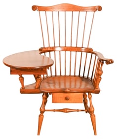 Dr. Dimes Windsor Comb Back Writing Chair