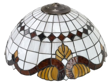 Art Nouveau Style Slag Lamp Shade