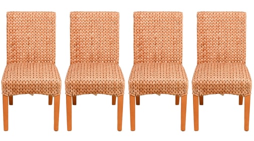 4 Pottery Barn Sea Grass Collection Chairs