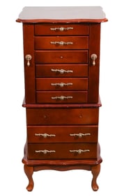 Rosalco Cherry Commodore Jewelry Cabinet