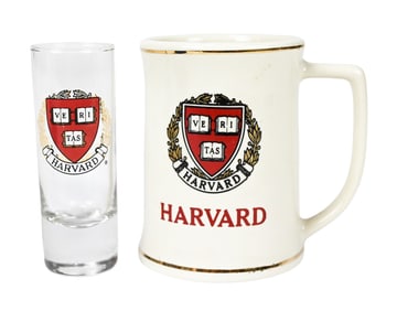 2 Harvard University Vintage Memorabilia