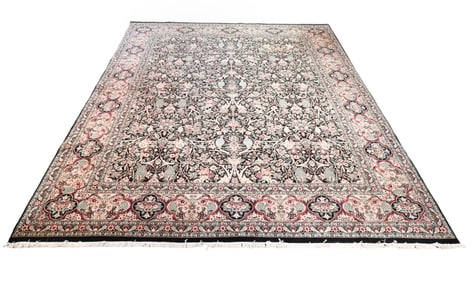 Hand Knotted Persian Kashmiri Carpet