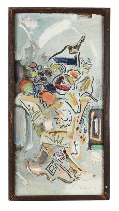 Sterling Boyd Strauser Signed Still Life Fruit (1 of 8)