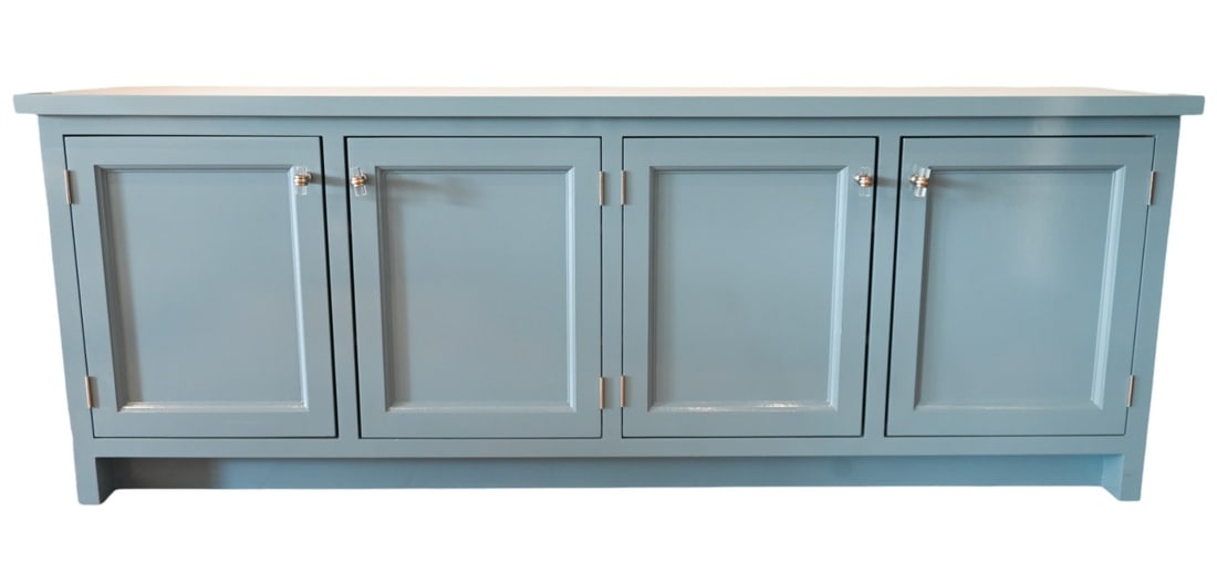 Custom Made Hand Painted Credenza Lucite Handles (1 of 10)