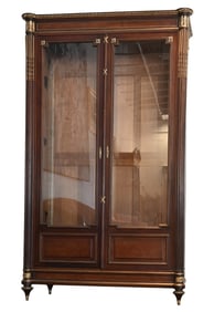 Antique Louis XVI Style Carved Gilt Library