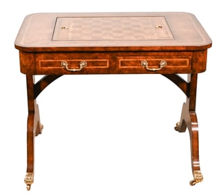 Maitland Smith Regency Style Tric-Trac Table