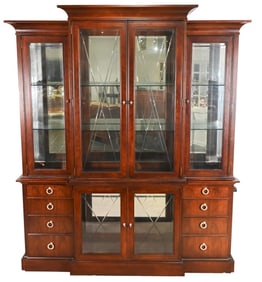 Stanley Furniture Mahogany Buffet / Hutch