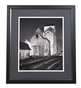 David Ottenstein BW Framed Photograph of Iowa