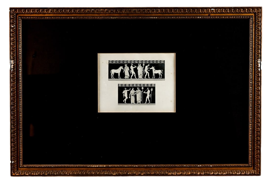 18th C Henry Moses Engraving of Etruscan Vase (1 of 7)