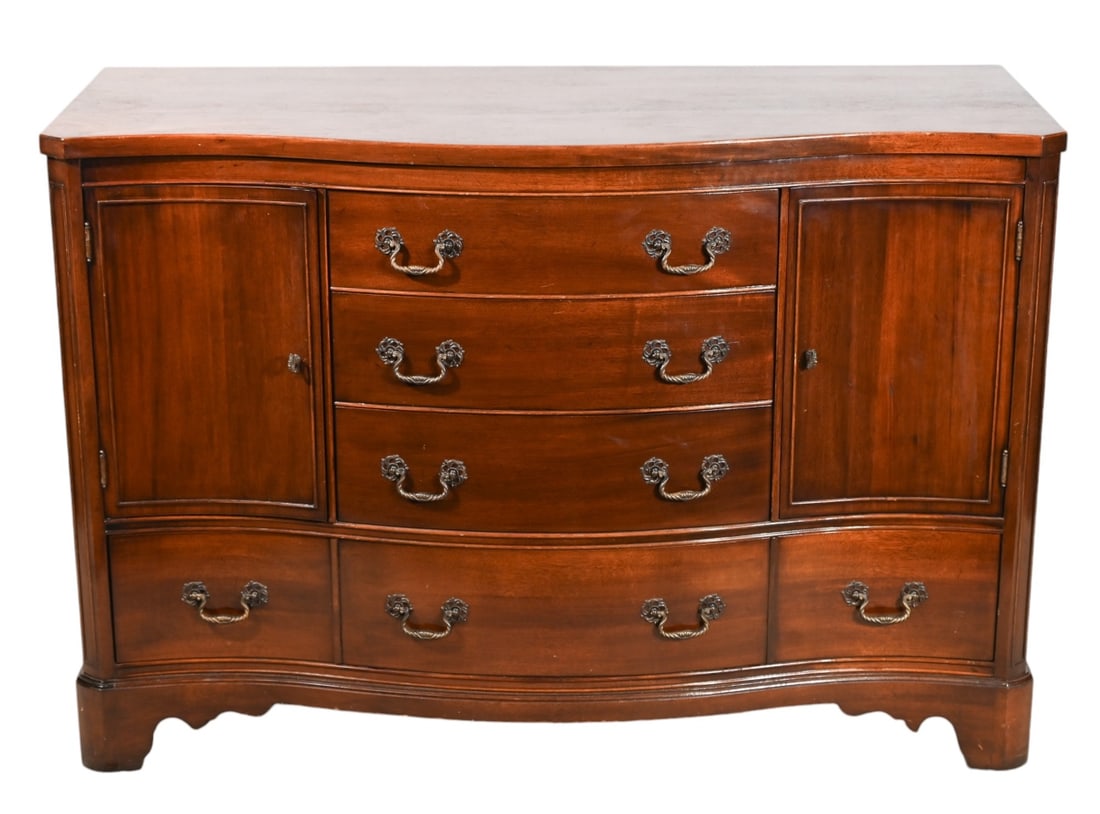 Solid Mahogany Silverware Sideboard (1 of 14)