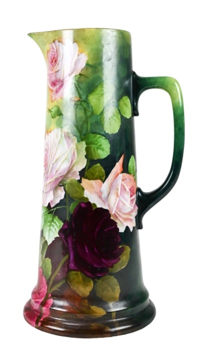 Antique Habsburg La France Hand Painted Pitcher (1 of 11)