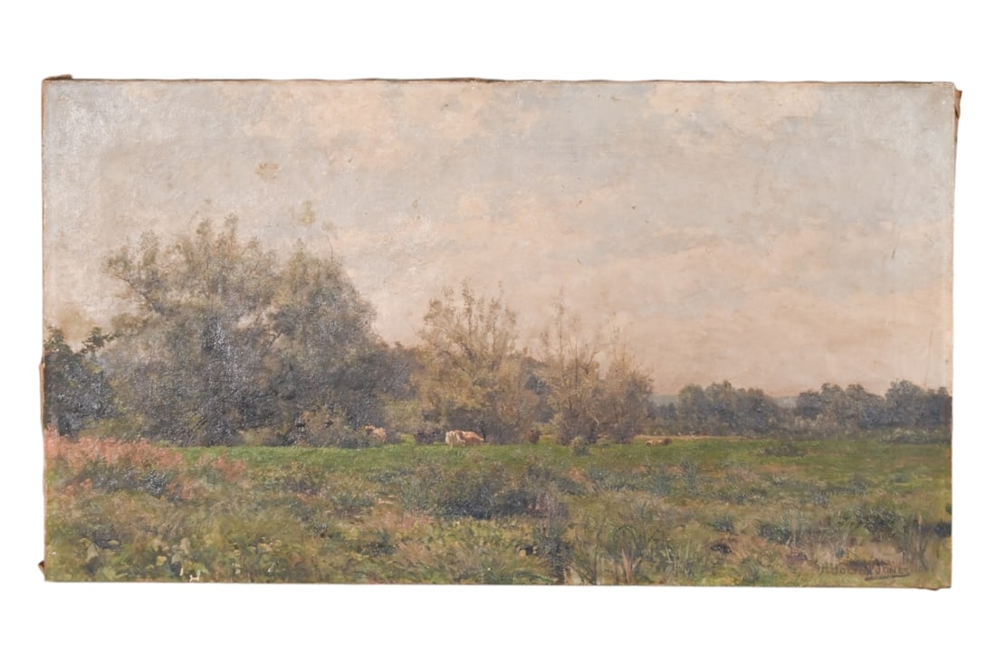 Hugh Bolton Jones Signed Oil Painting Landscape