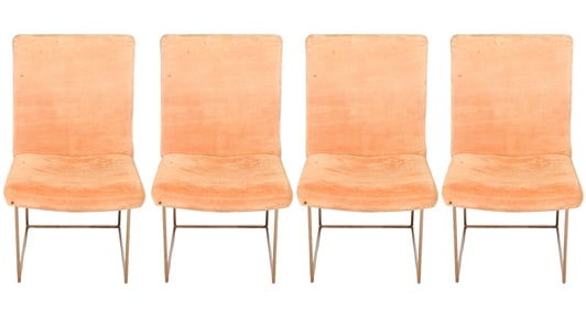 Milo Baughman w Thayer Coggins Upholstered Chairs