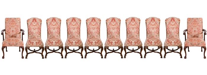 10 Dennis & Leen Hampton Court Dining Chairs