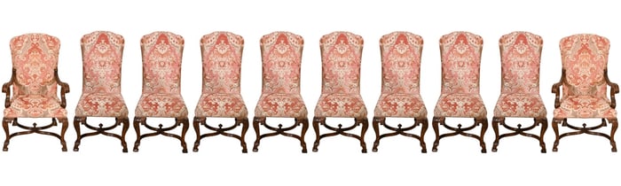 10 Dennis & Leen Hampton Court Dining Chairs