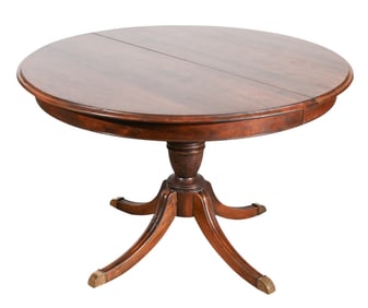 Antique Solid Mahogany Round Table