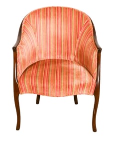 Transitional Design Kittinger Upholstered Chair