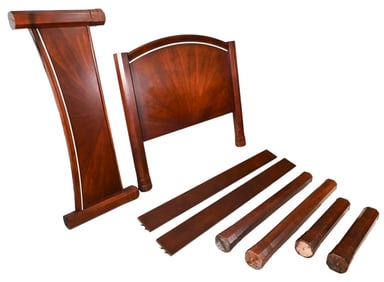 Bernhardt Mahogany Canopy Bed Frame