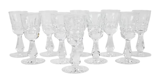 10 Waterford Crystal Kylemore Appertif Glasses