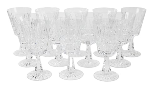 12 Waterford Crystal Kylemore Red Wine Glasses