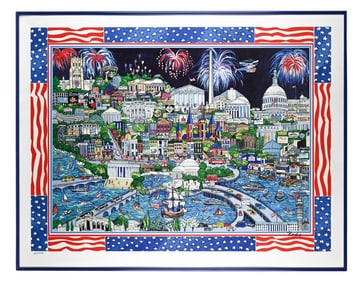 Shari Hatchett Bohlmann Signed Lithograph D. C.