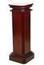 Neo Classical Carved Mahogany Pedestal