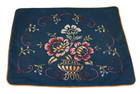 Vintage Hand Made Needlepoint Pillow Cover Urn