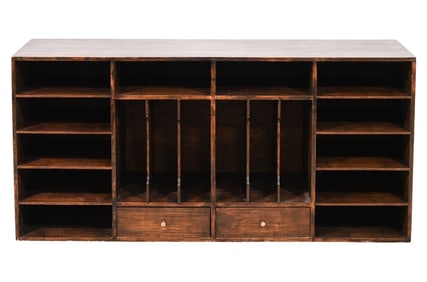 Custom Made Built-in Bookshelf