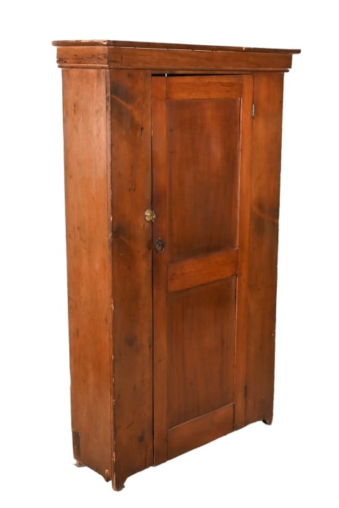 Antique Mid 19th Century Pine Kitchen Cupboard (1 of 15)