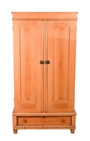 Vintage Farmhouse Style Pine Cupboard