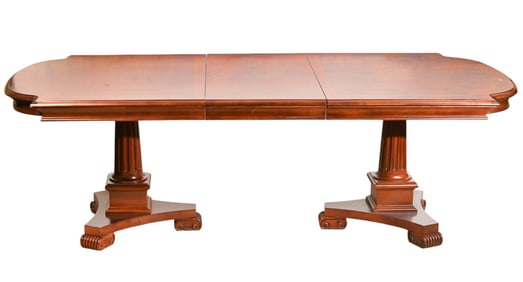 Regency Style Stanley Extendable Dining Room Table